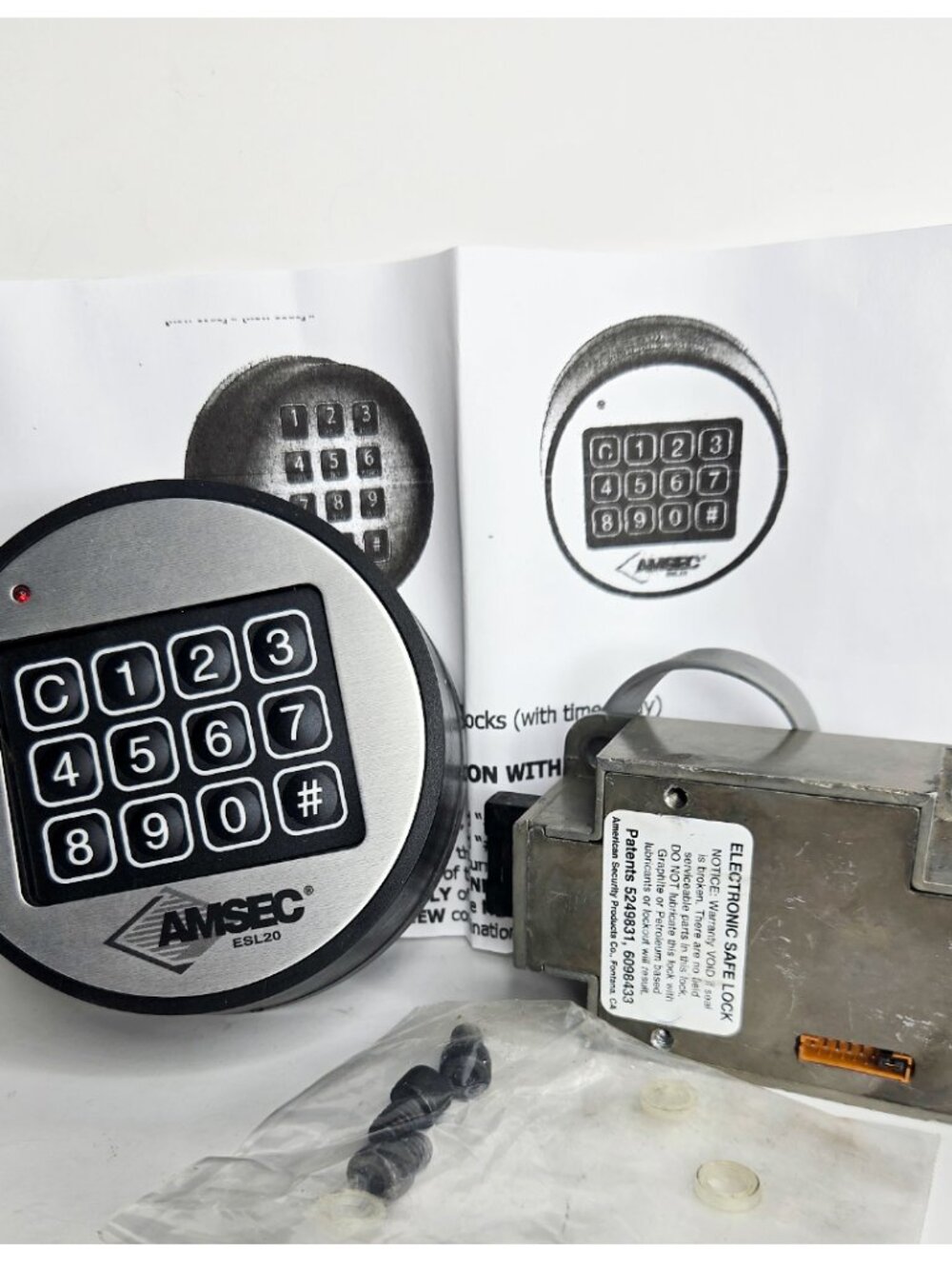 American Security (AMSEC) ESL20 electronic safe lock kit